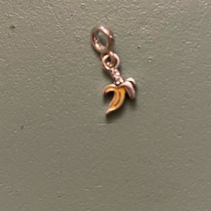 Pandora me yellow enamel banana charm NWOT/RETIRED